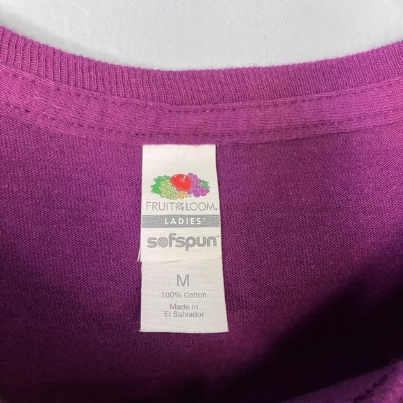 WE Have Nothing to Lose & A World to See Purple Statement T-Shirt Women's Size M - Picture 2 of 15